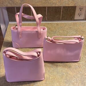 Charming Pink Mini Bag Set for Kids